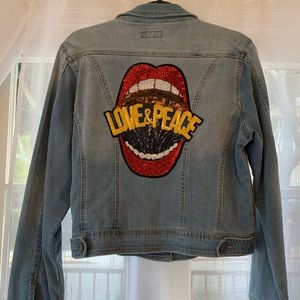 Earl’s Denim Jacket with Unique Embellishment